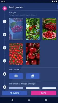 Summer Cherry Live Wallpaper android App screenshot 7
